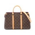 Louis Vuitton Brown Coated Canvas Pvc Leather Handbag