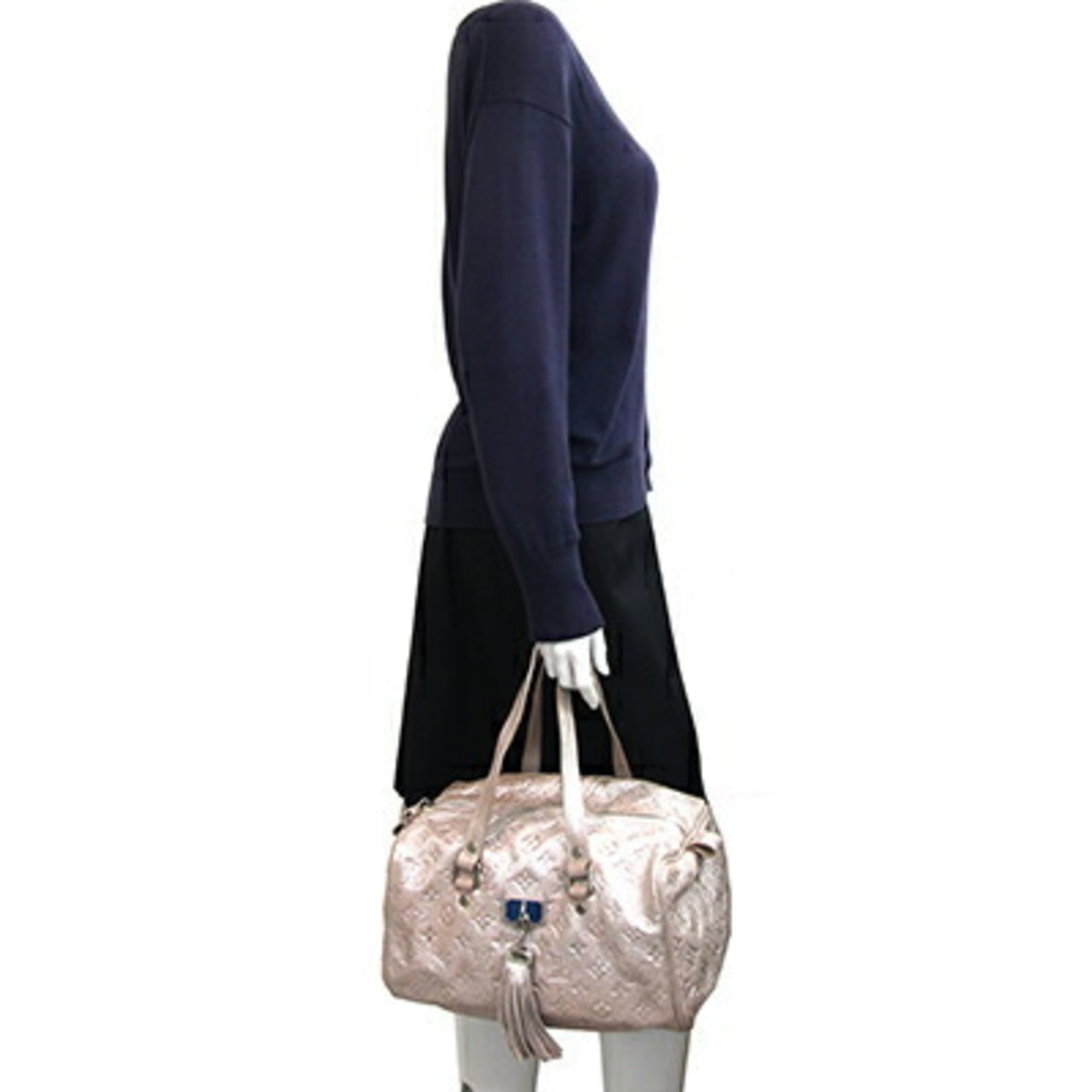 Louis Vuitton Peche Leather Handbag