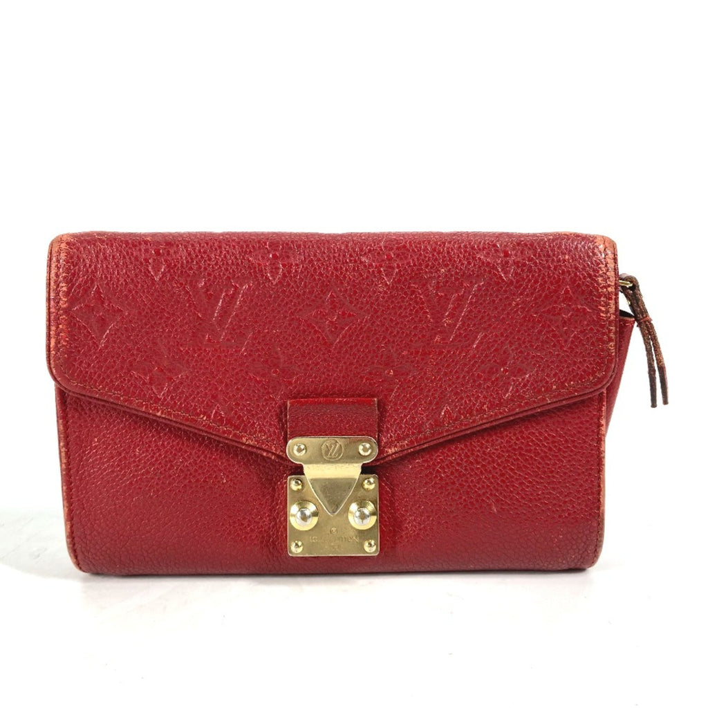 Louis Vuitton Red Other Long Wallet