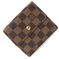 Louis Vuitton Brown Damier Canvas Wallet (Tri-Fold)