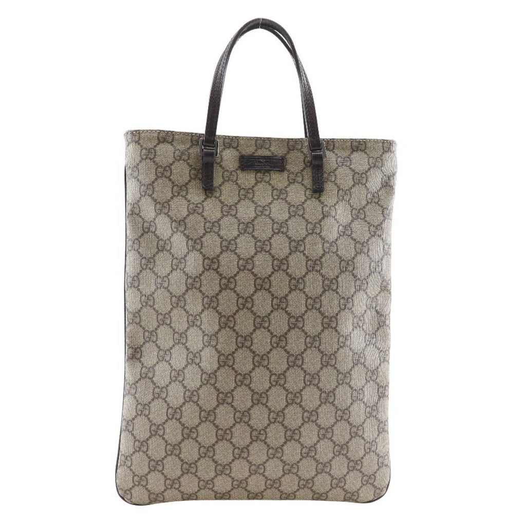 Gucci Brown Gg Supreme Handbag Tote Bag (Pre-Owned)