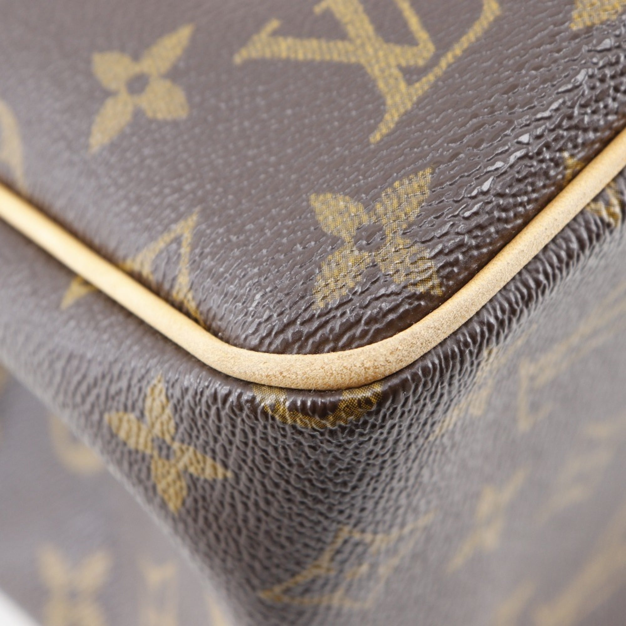 Louis Vuitton Brown Monogram Canvas Handbag