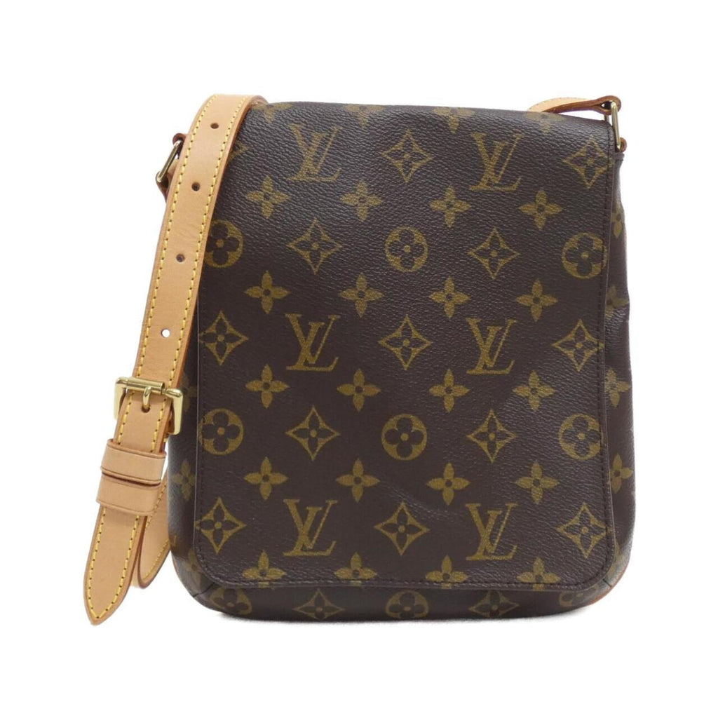 Louis Vuitton Brown Marron Coated Canvas Shoulder Bag