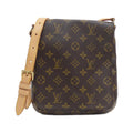 Louis Vuitton Brown Marron Coated Canvas Shoulder Bag