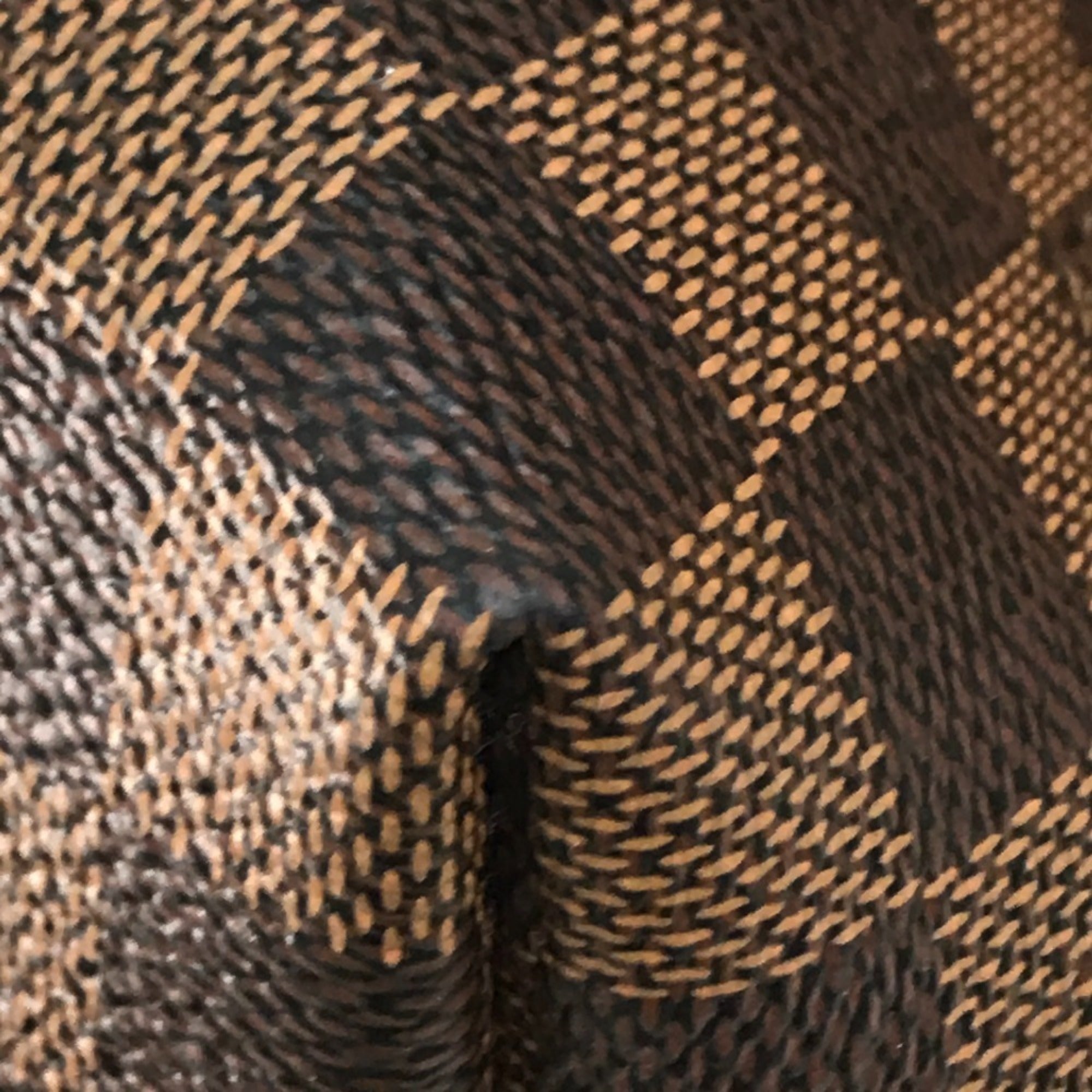 Louis Vuitton Brown Damier Canvas Ebene Damier Canvas Shoulder Bag Tote Bag