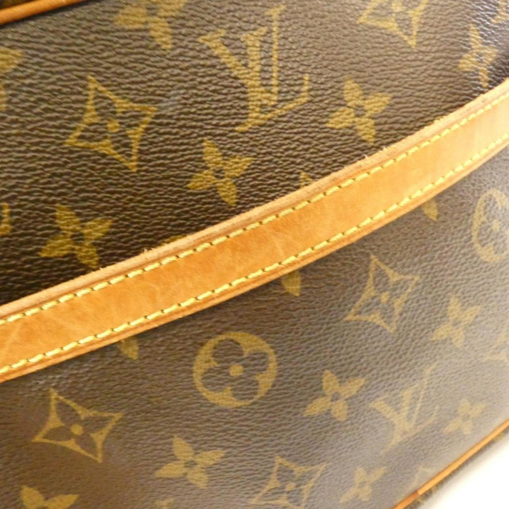 Louis Vuitton Marron Coated Canvas Shoulder Bag