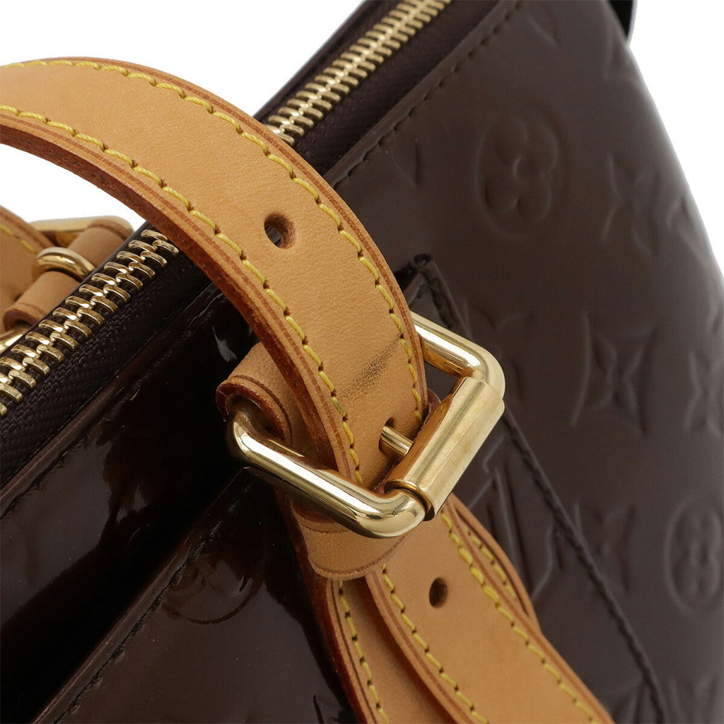Louis Vuitton Amarante Monogram Vernis Handbag Shoulder Bag Tote Bag