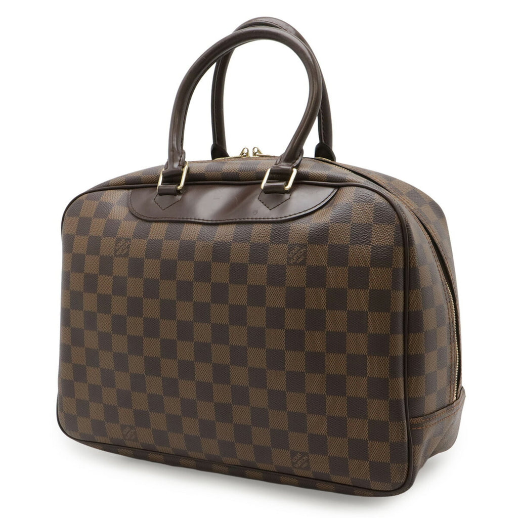 Louis Vuitton Brown Damier Canvas Pvc Handbag