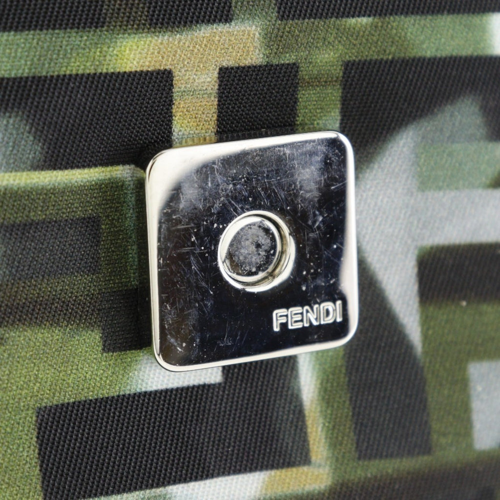 Fendi Black Nylon Shoulder Bag