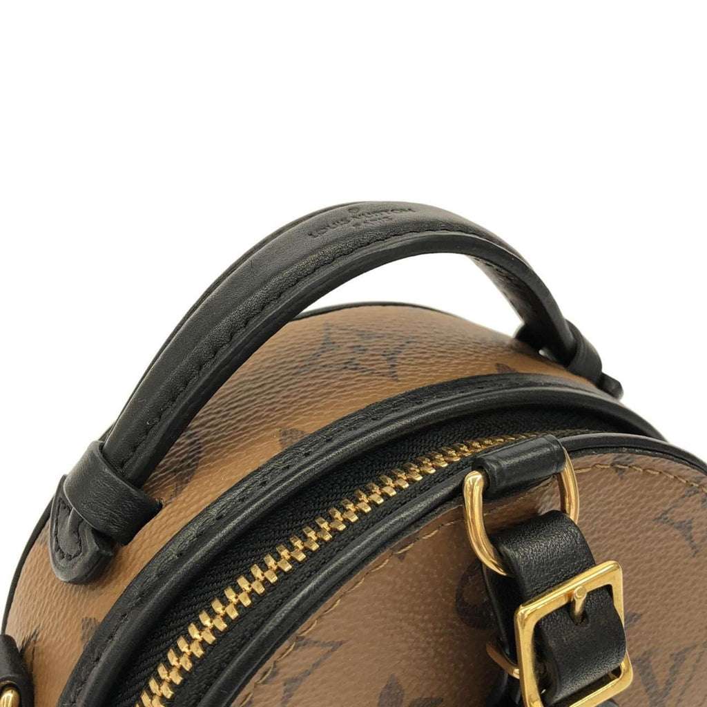 Louis Vuitton Brown Coated Canvas Shoulder Bag