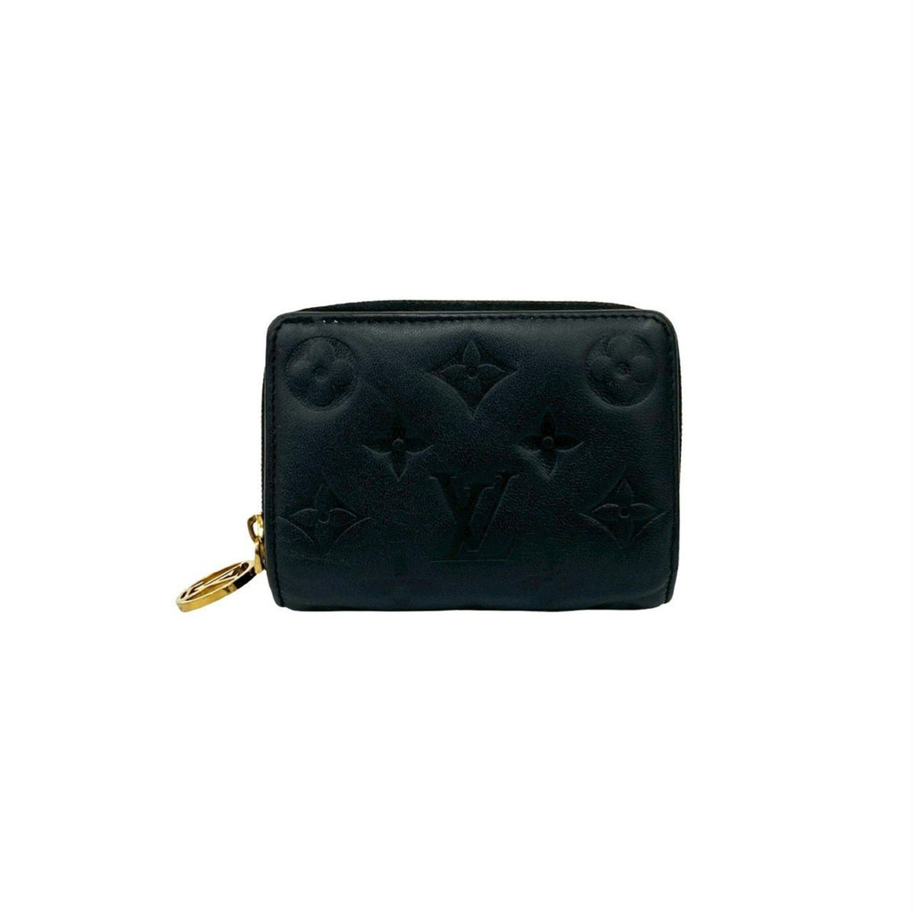 Louis Vuitton Black Leather Wallet