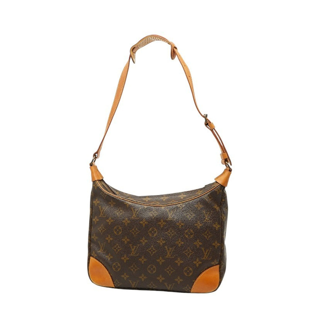 Louis Vuitton Brown Pvc Leather Shoulder Bag