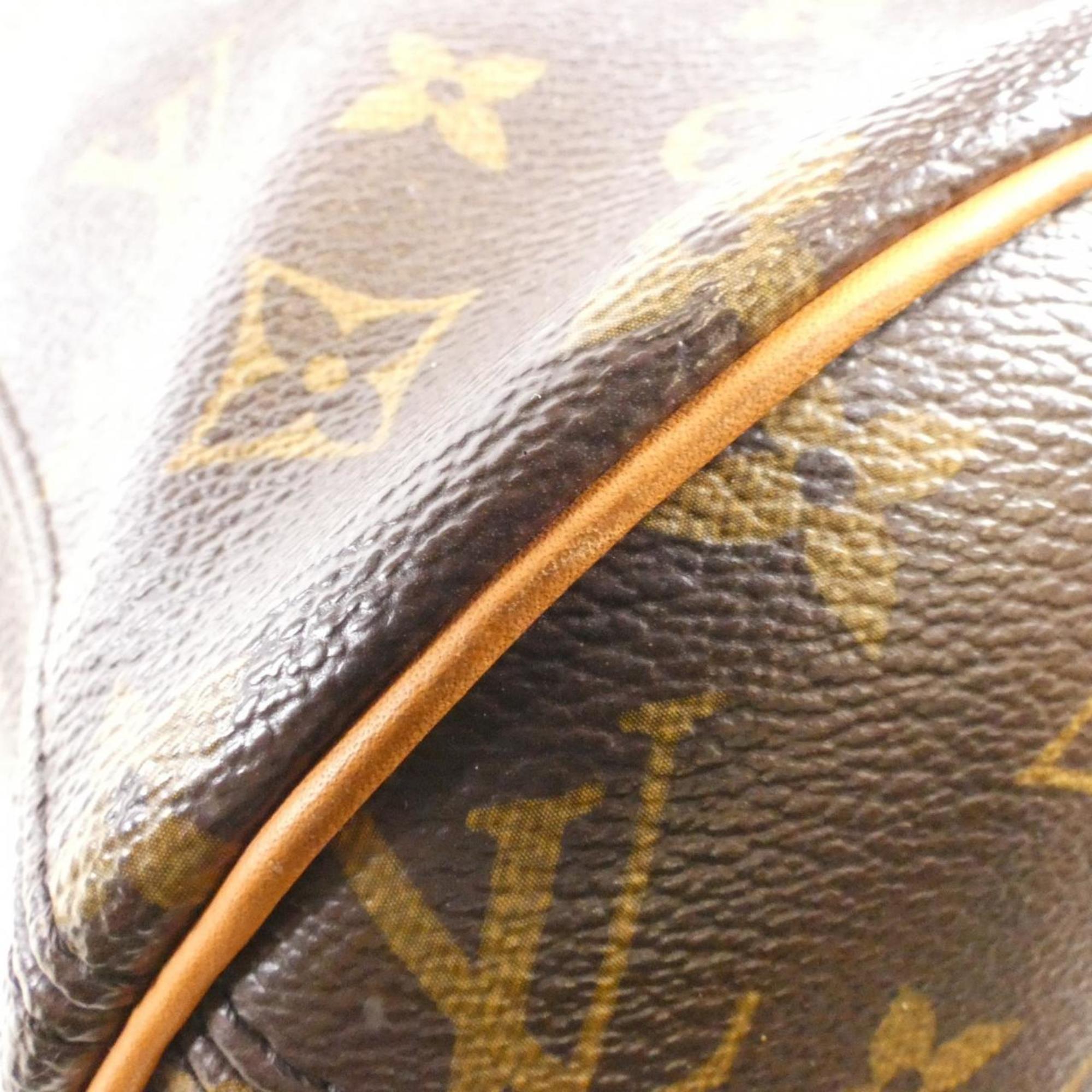 Louis Vuitton Marron Coated Canvas Handbag Shoulder Bag