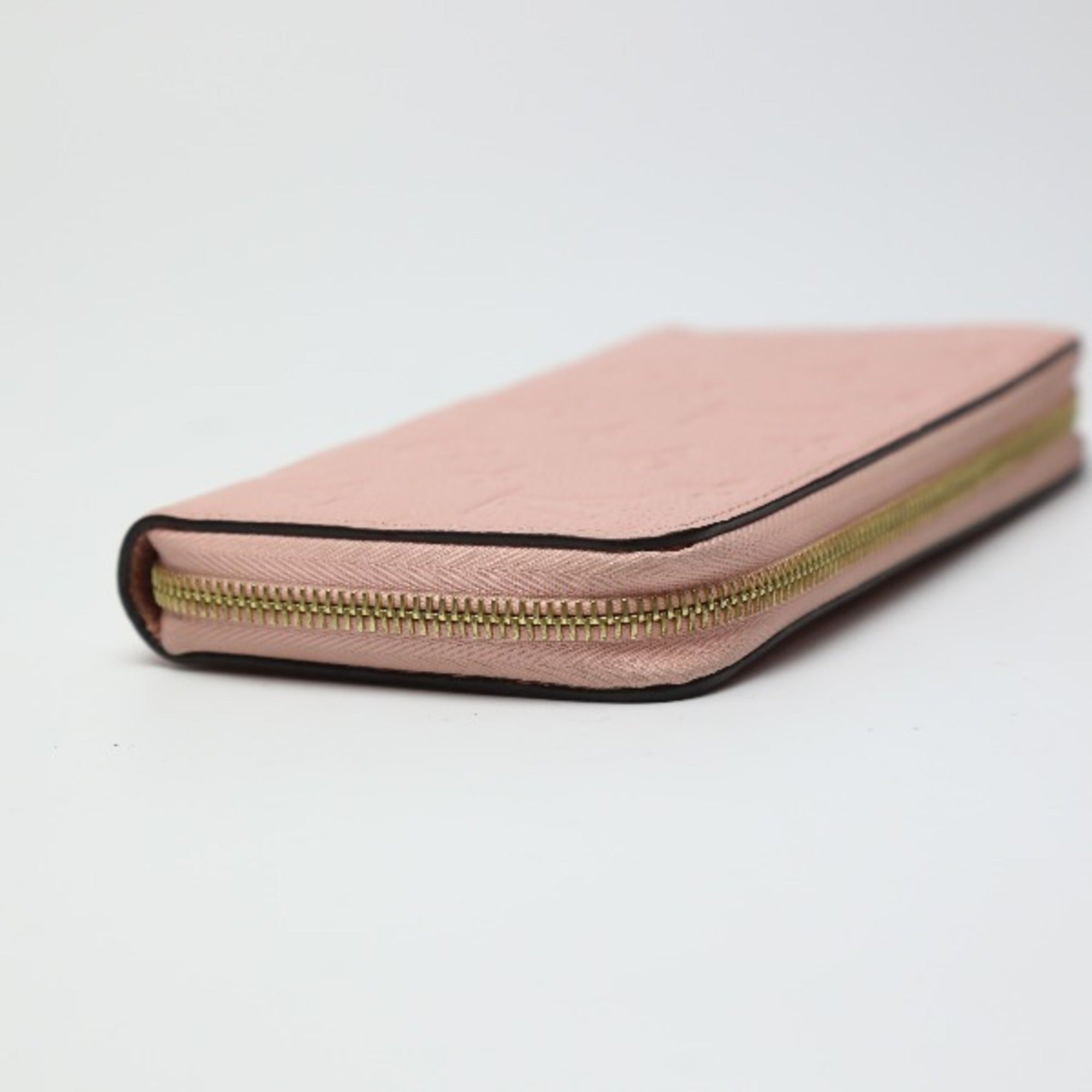 Louis Vuitton Monogram Empreinte Rose Poudre Monogram Empreinte Long Wallet