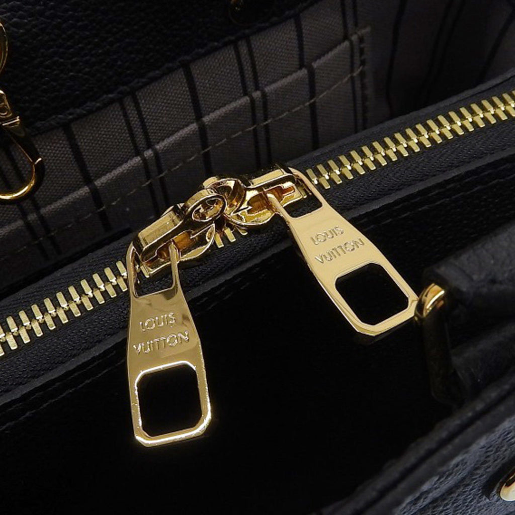 Louis Vuitton Monogram Empreinte Black Noir Leather Handbag