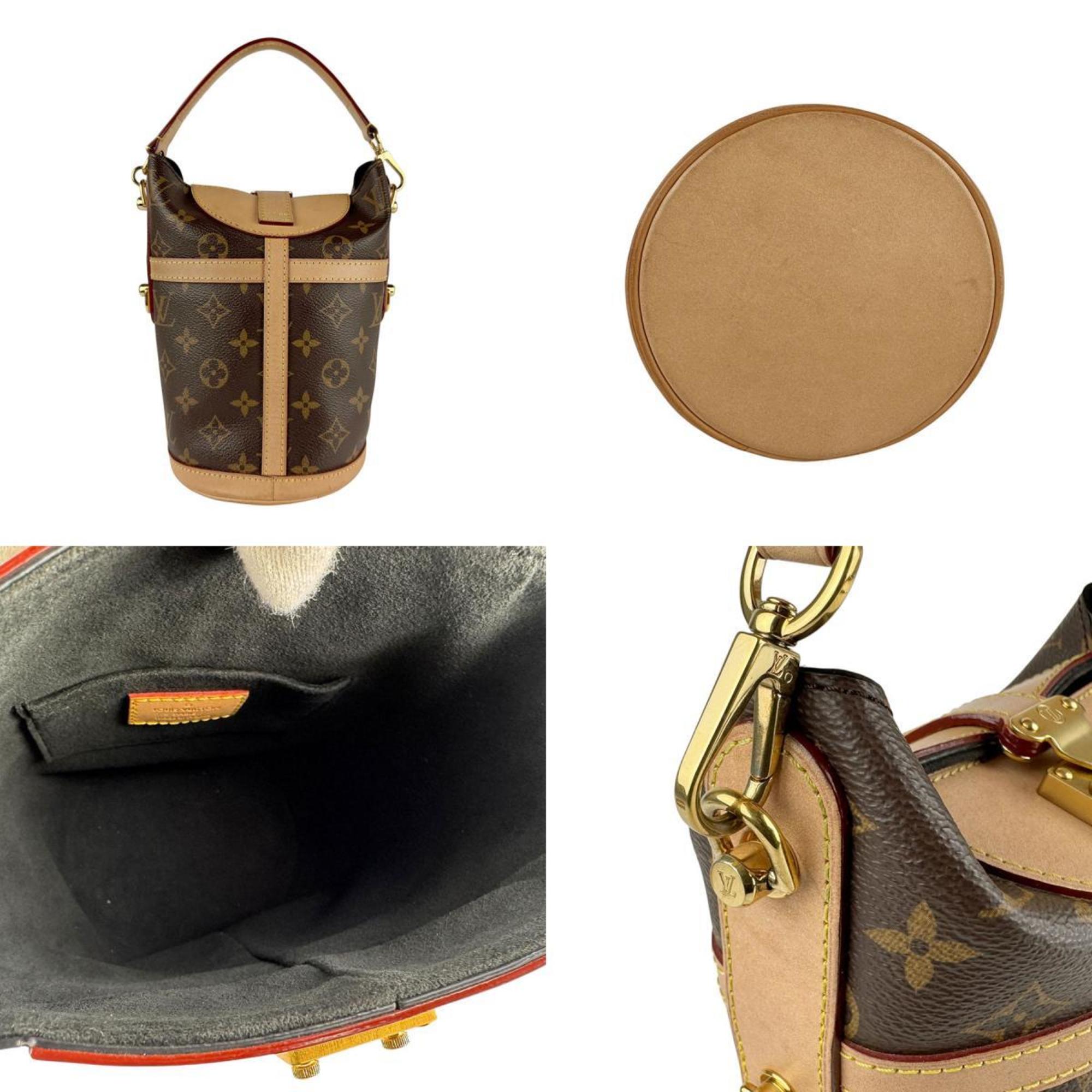 Louis Vuitton Brown Monogram Canvas Handbag Shoulder Bag