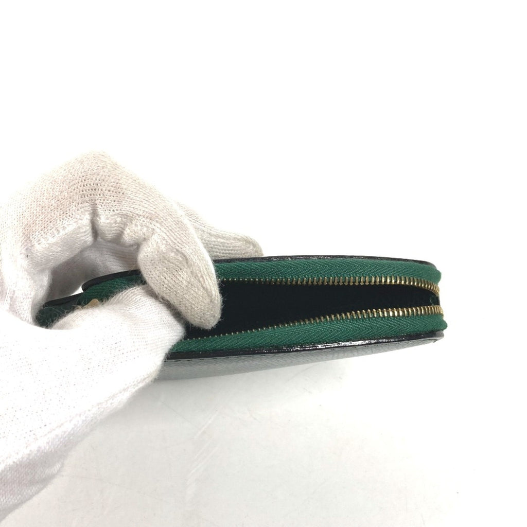 Celine Green Leather Pouch