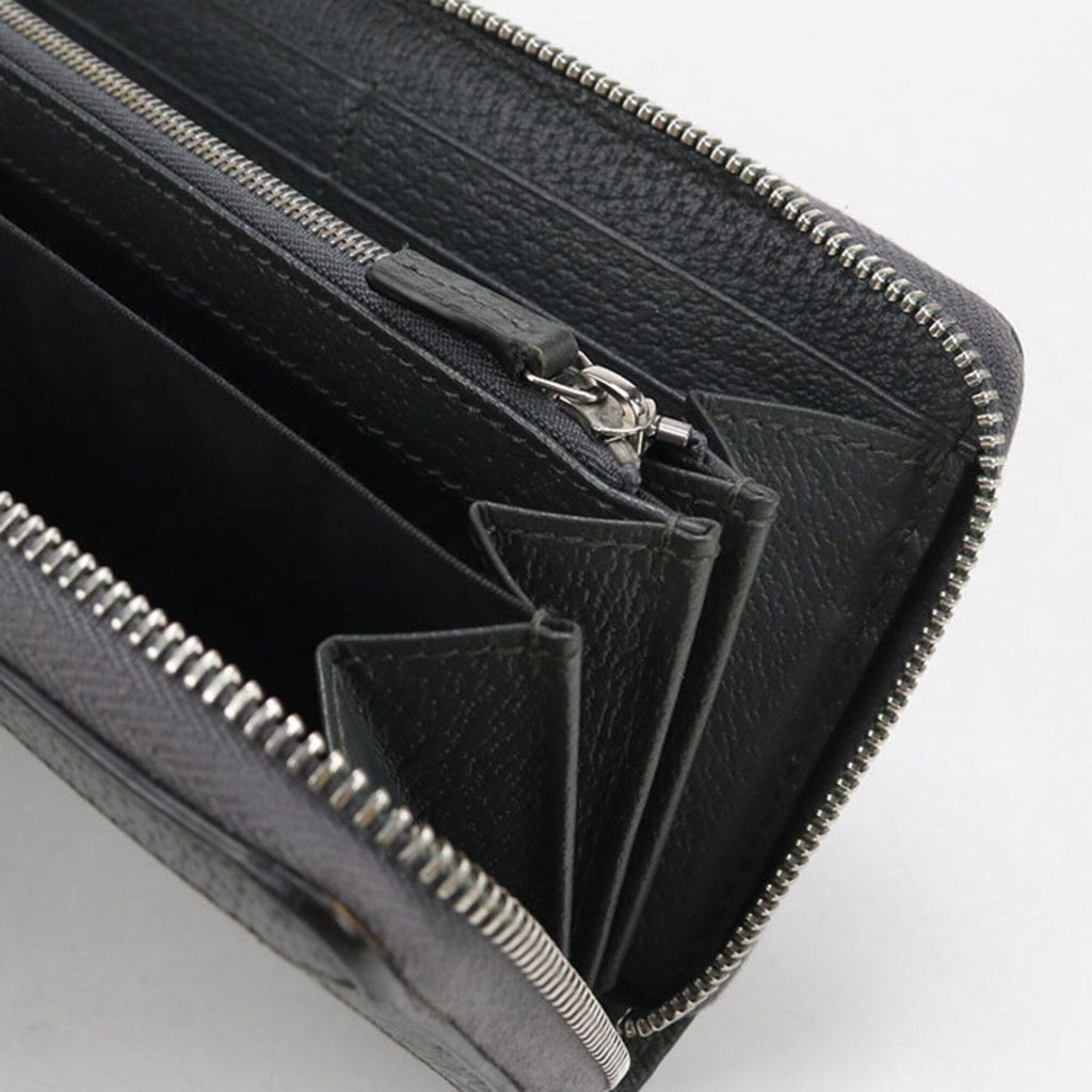 Gucci Gray Pvc Long Wallet (Bi-Fold) (Pre-Owned)