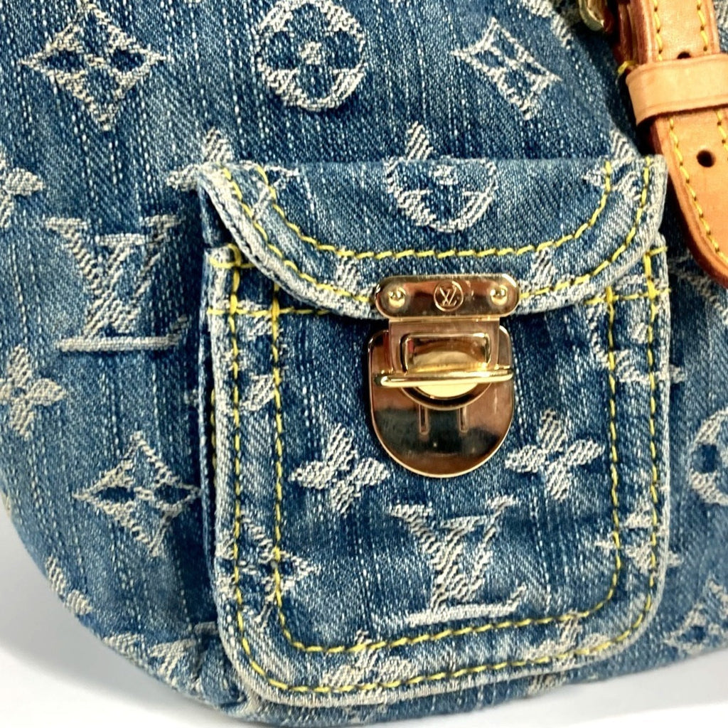 Louis Vuitton Blue Monogram Monogram Denim Backpack