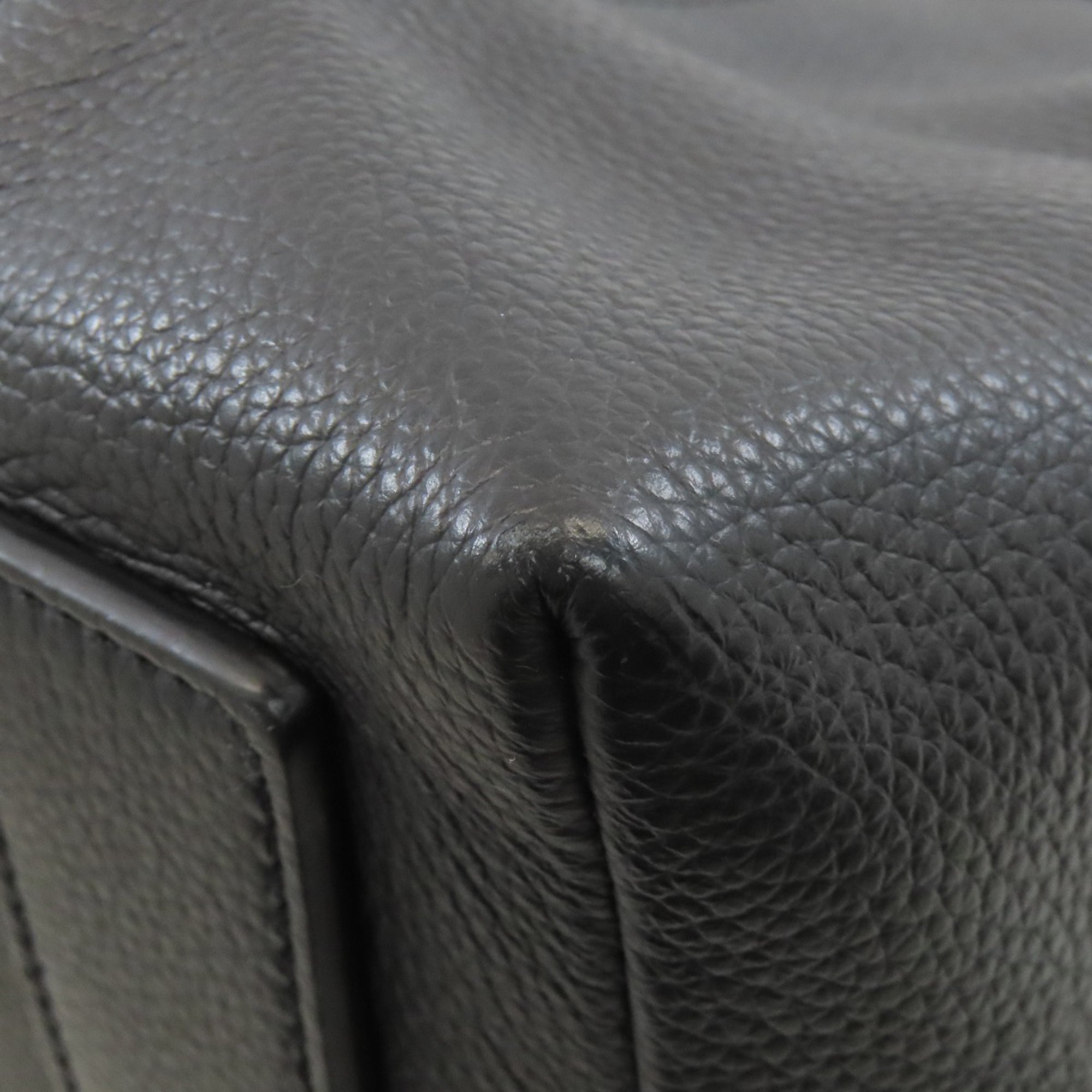 Balenciaga Black Leather Hand