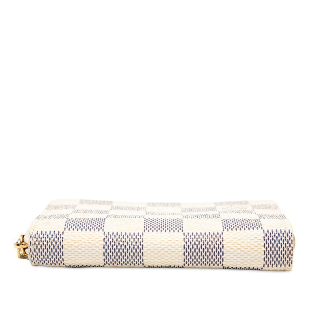 Louis Vuitton White Pvc Leather Coin Purse/Coin Case