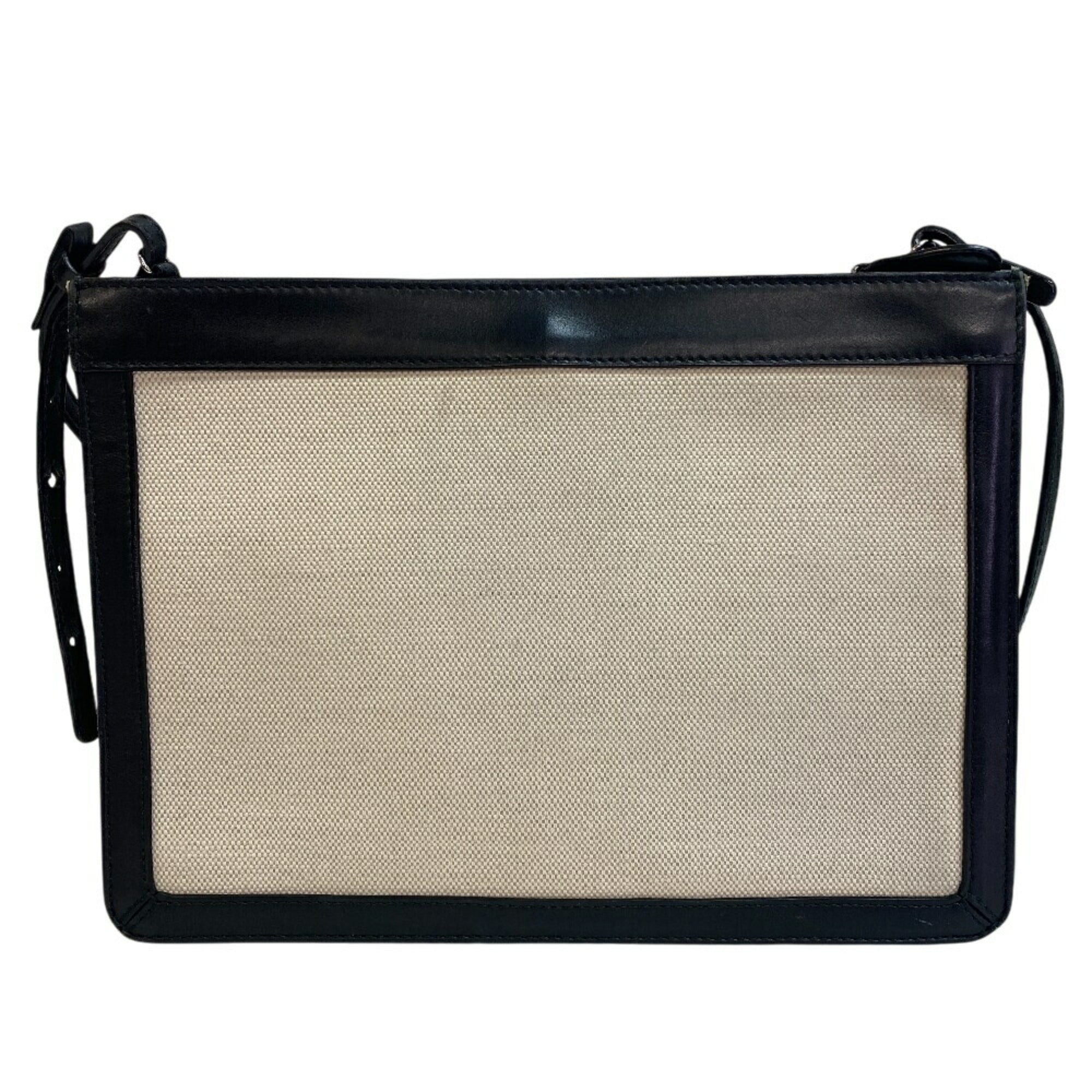 Balenciaga Beige Canvas Pochette Shoulder