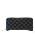 Louis Vuitton Damier Graphite Black Blue Damier Graphite Gray Damier Graphite Long Wallet