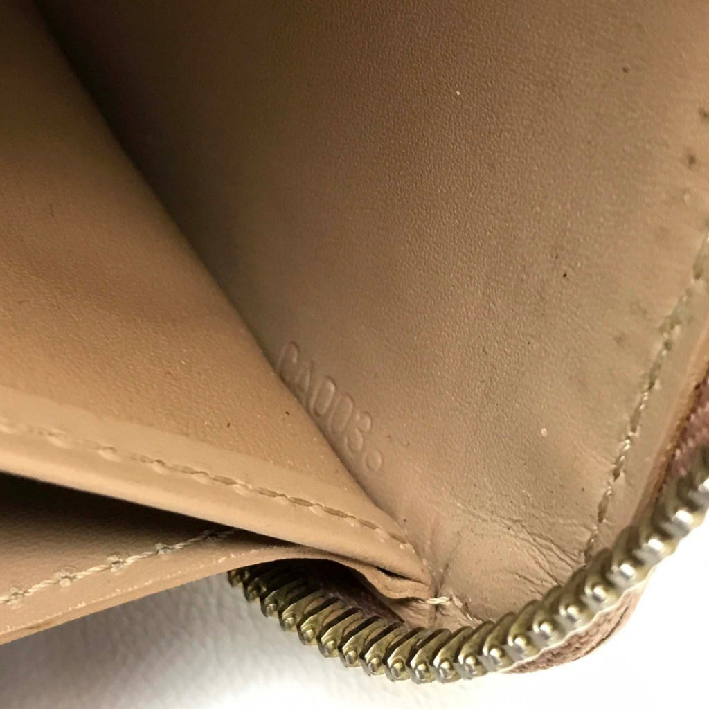 Louis Vuitton Beige Leather Long Wallet