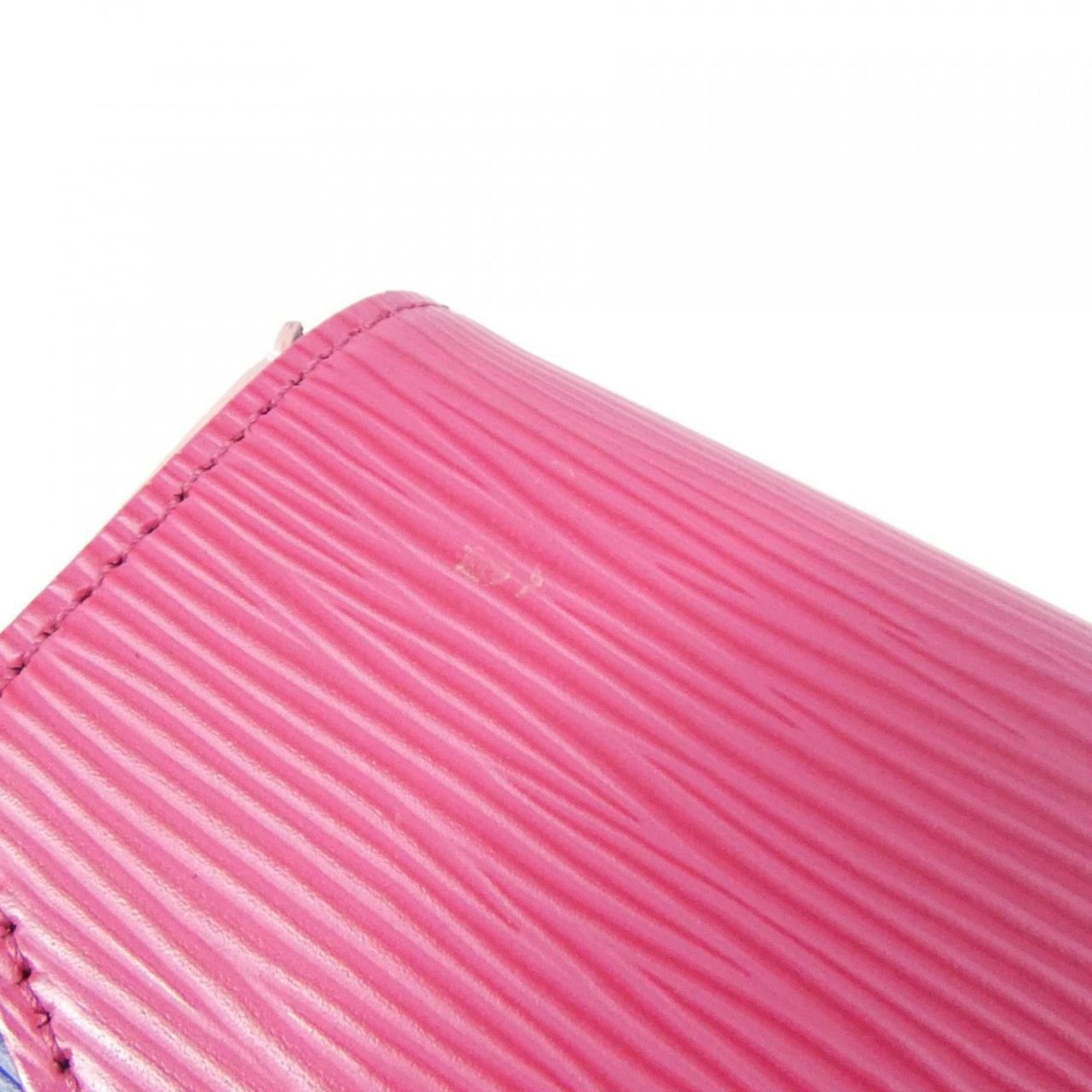Louis Vuitton Epi Hot Pink Leather Pochette Shoulder Bag
