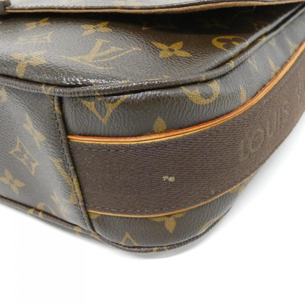 Louis Vuitton Marron Coated Canvas Shoulder Bag
