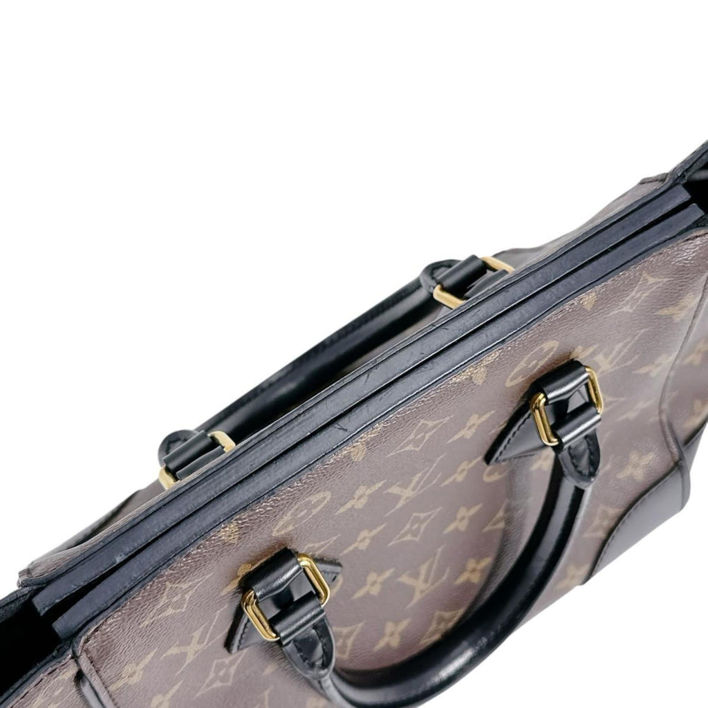 Louis Vuitton Brown Monogram Canvas Handbag