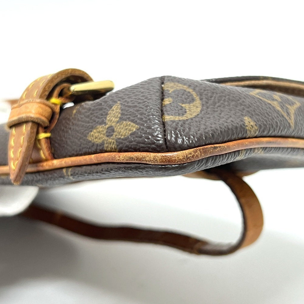 Louis Vuitton Brown Monogram Monogram Pochette Pouch Sling Bag