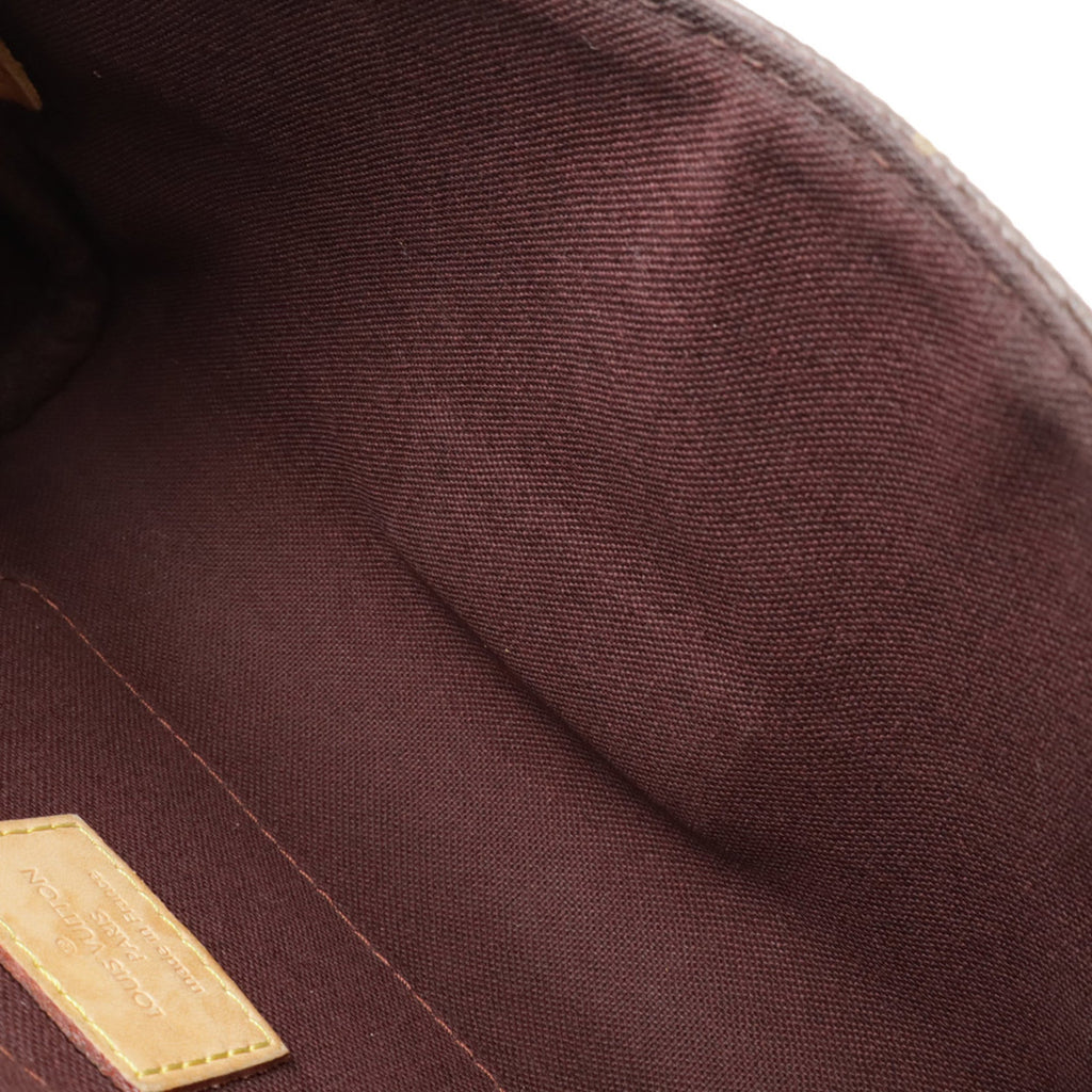 Louis Vuitton Brown Monogram Clutch Bag Pouch Shoulder Bag