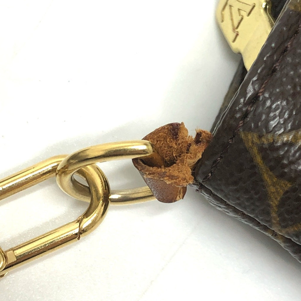 Louis Vuitton Brown Monogram Pochette Pouch