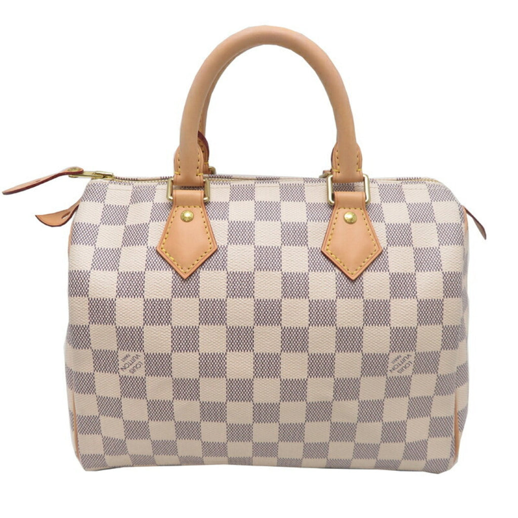Louis Vuitton White Damier Azur Boston Bag