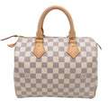 Louis Vuitton White Damier Azur Boston Bag