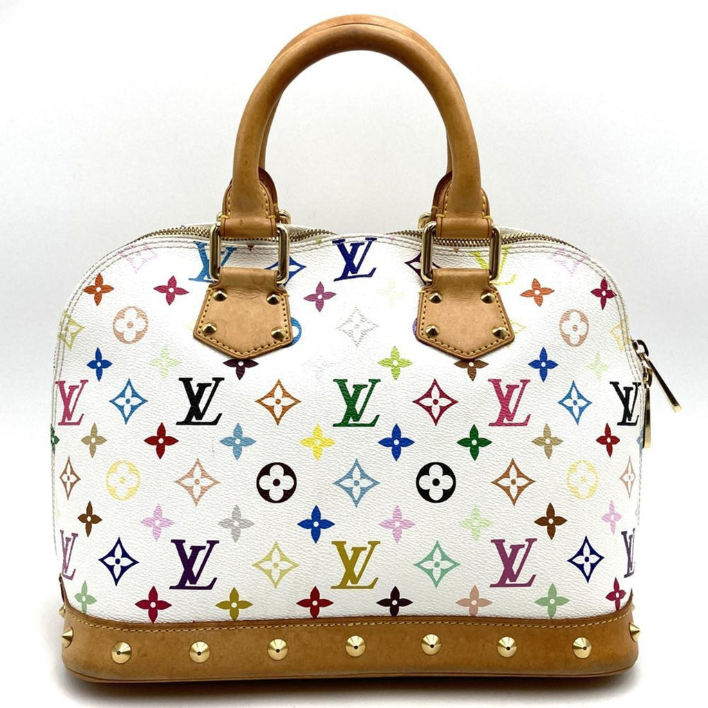 Louis Vuitton White Monogram Multicolore Handbag