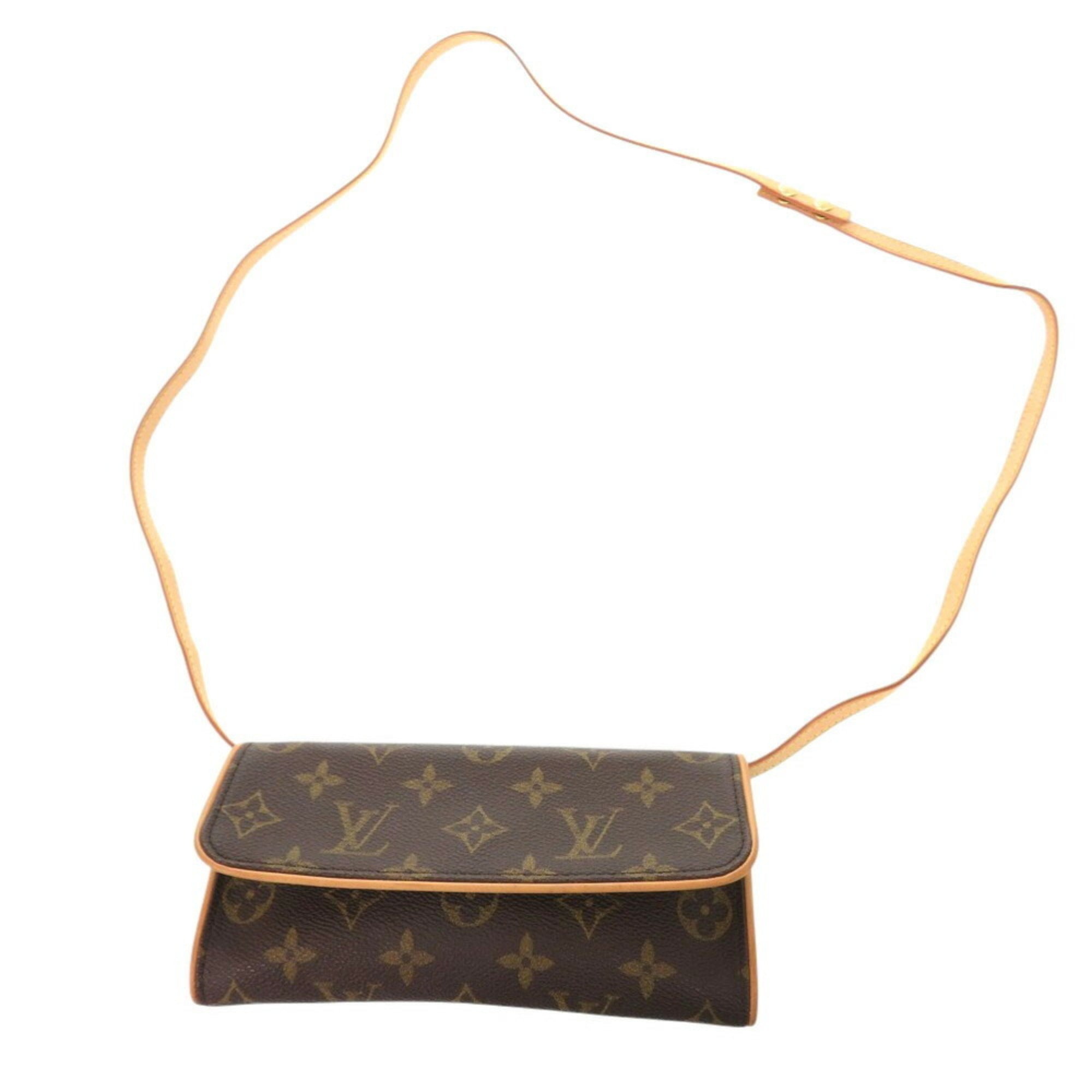 Louis Vuitton Brown Monogram Monogram Pochette Shoulder Bag