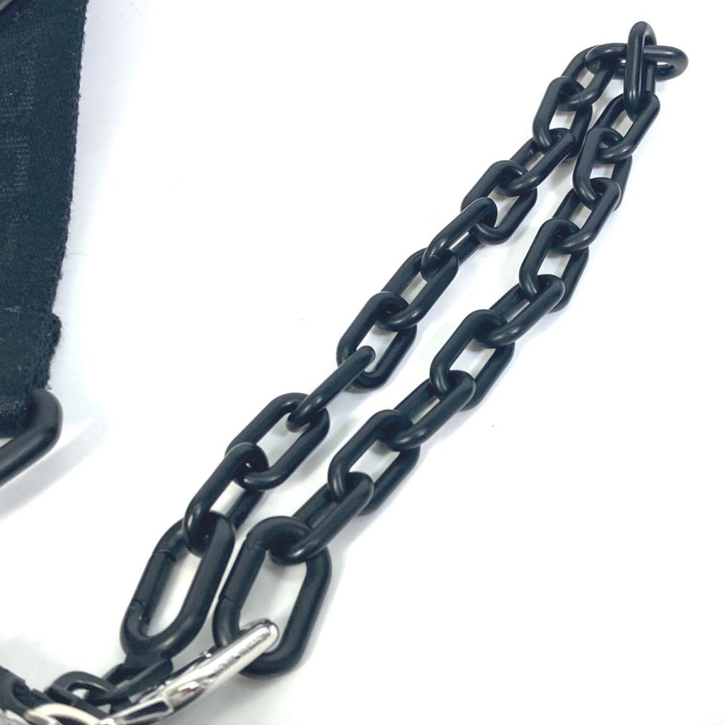 Louis Vuitton Black Silver Leather Shoulder Bag