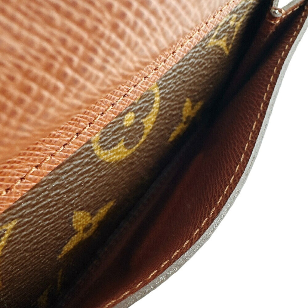 Louis Vuitton Brown Leather Coin Purse/Coin Case