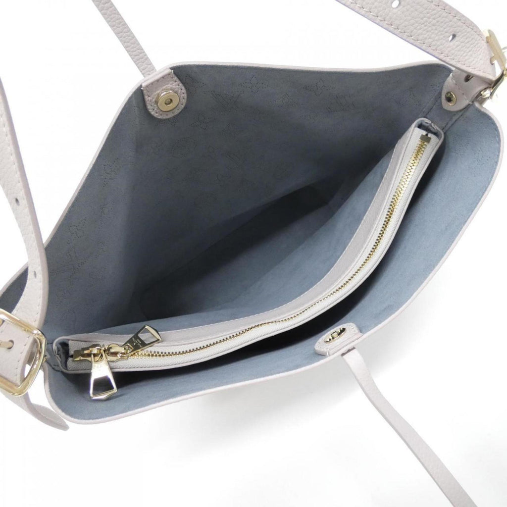 Louis Vuitton Gray Leather Shoulder Bag