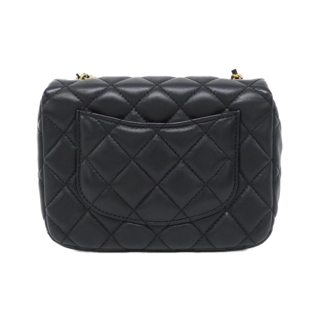 Chanel Black Leather Shoulder Bag