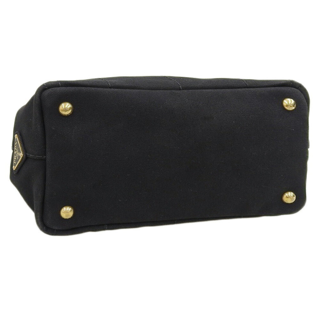 Prada Black Canvas Handbag