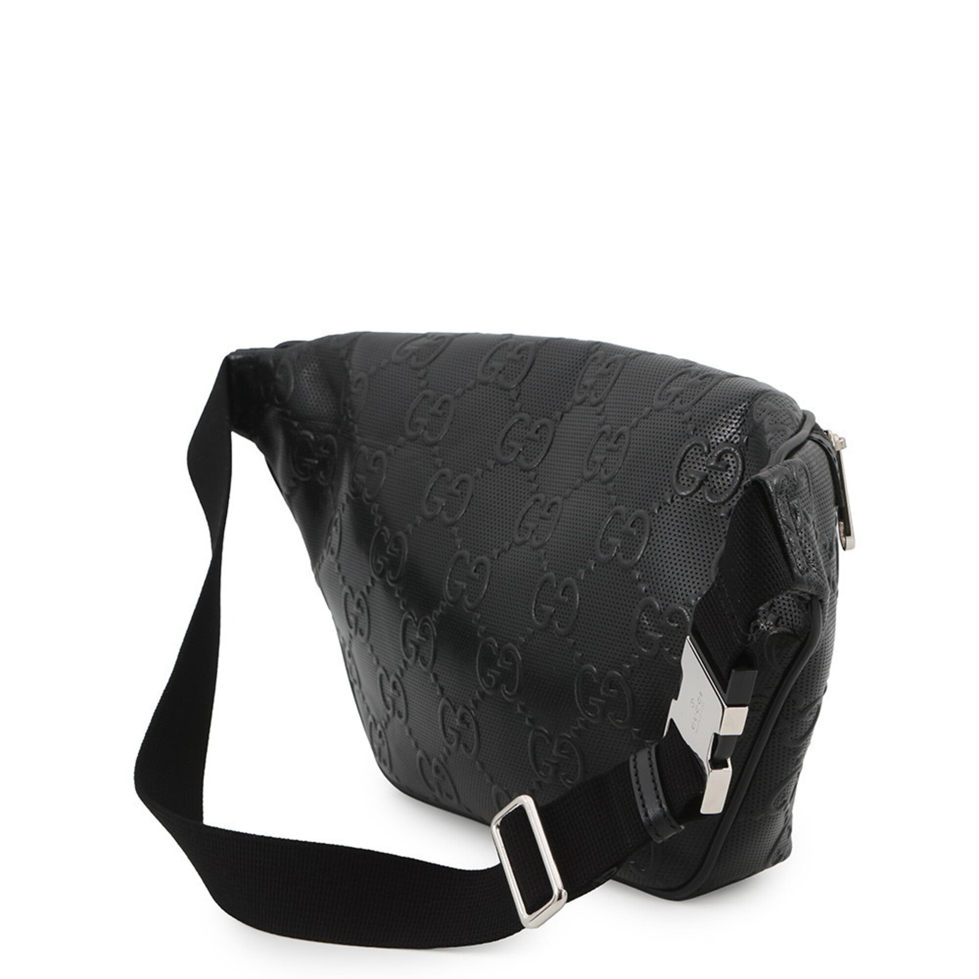 Gucci Black Leather Handbag Sling Bag (Pre-Owned)