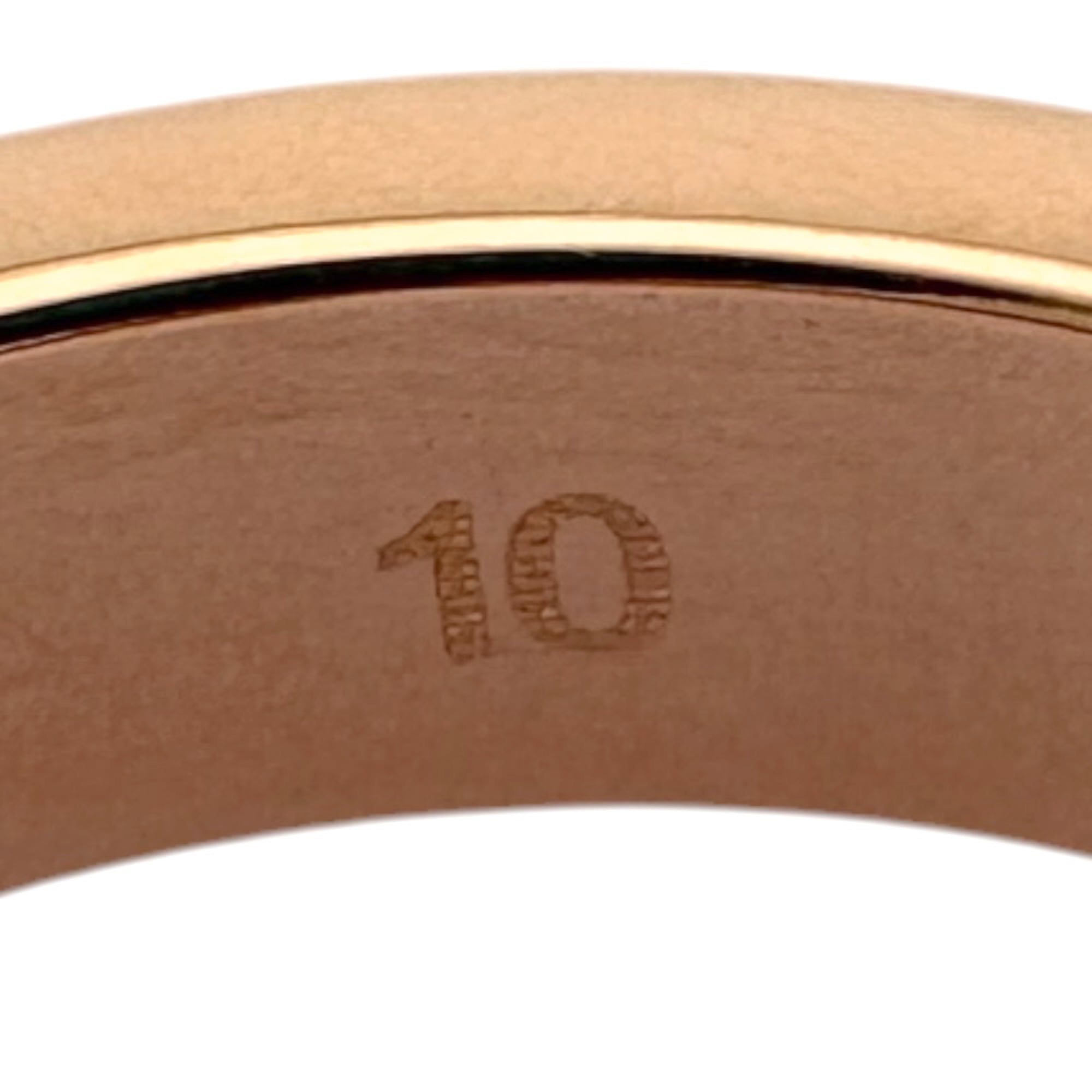 Gucci Pink Gold Pink Gold (18K) Band Ring (Pre-Owned)