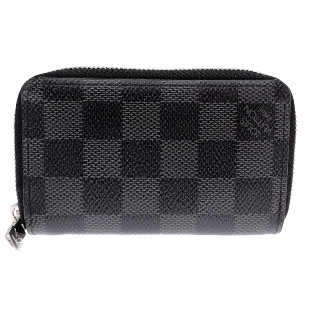 Louis Vuitton Damier Graphite Black Damier Graphite Coin Purse/Coin Case