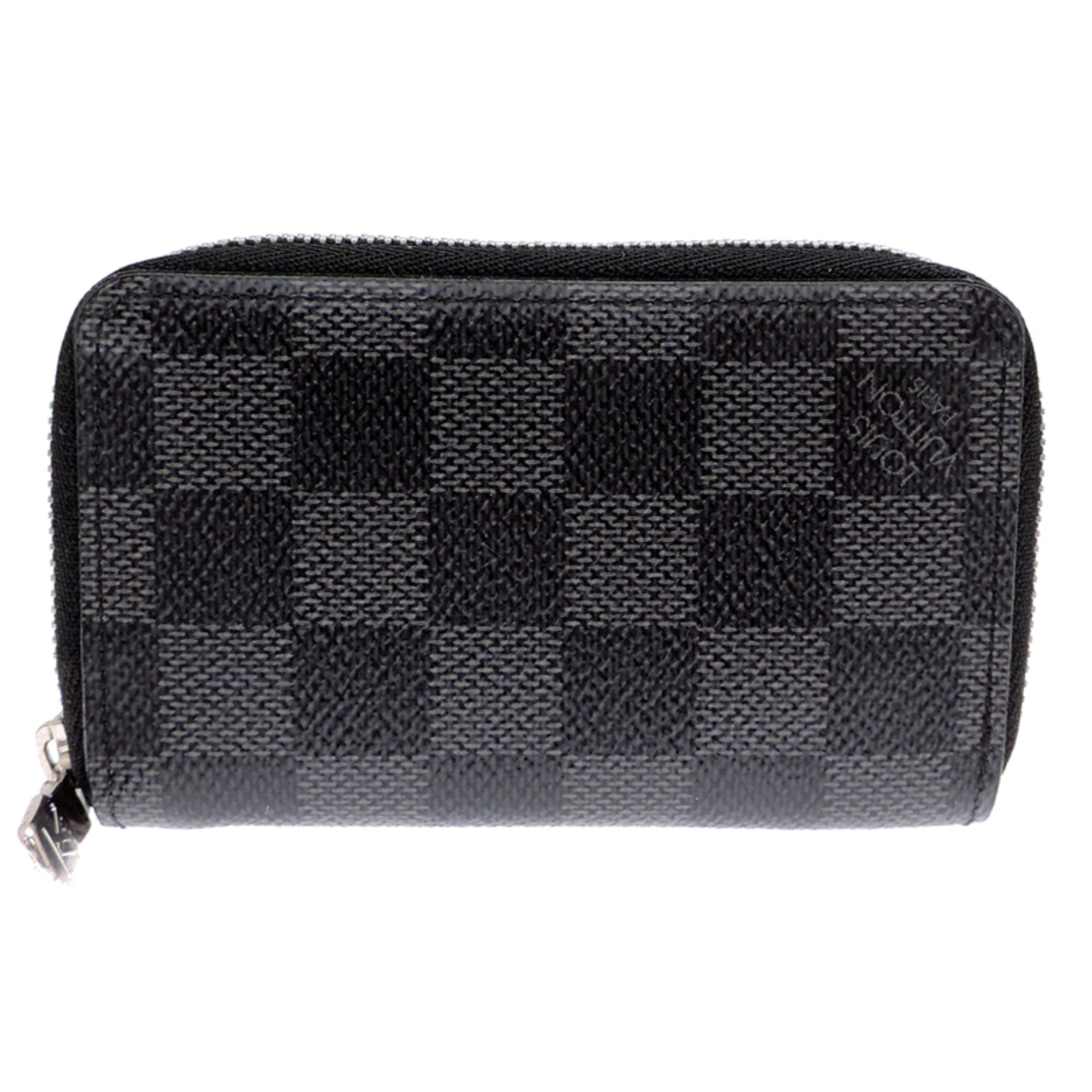 Louis Vuitton Damier Graphite Black Damier Graphite Coin Purse/Coin Case
