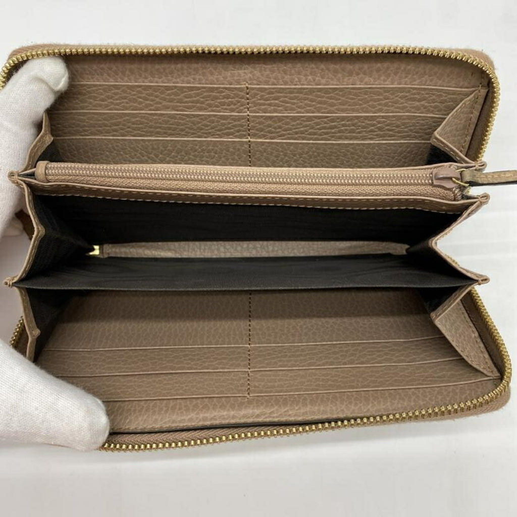 Gucci Brown Long Wallet (Bi-Fold) (Pre-Owned)