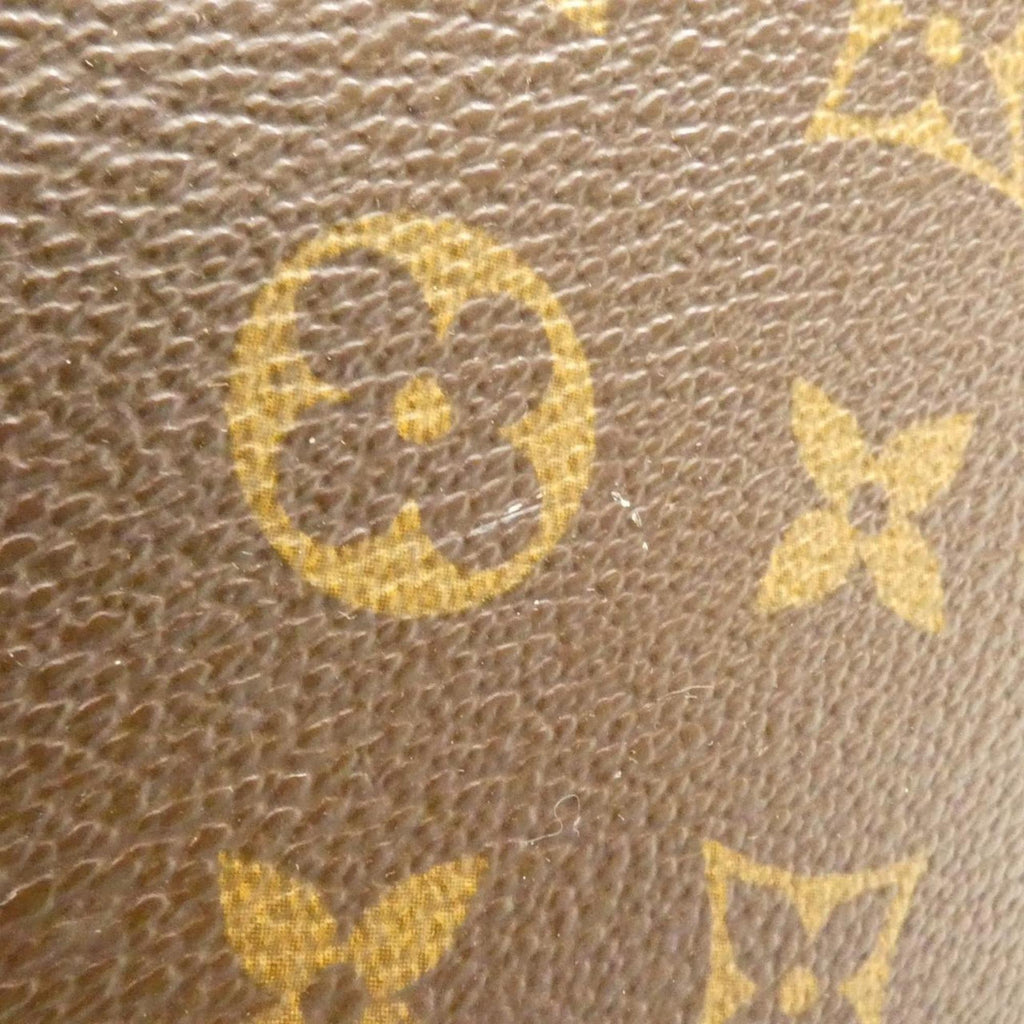 Louis Vuitton Marron Coated Canvas Handbag