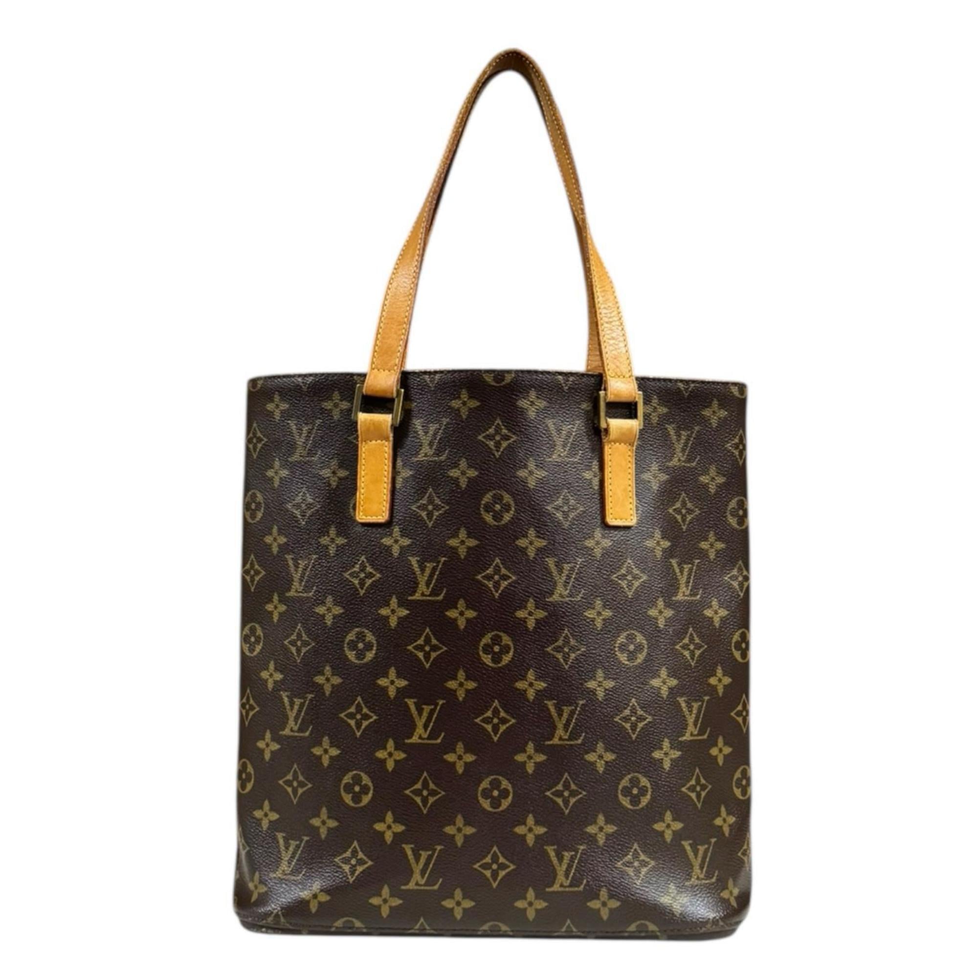 Louis Vuitton Brown Monogram Canvas Tote Bag